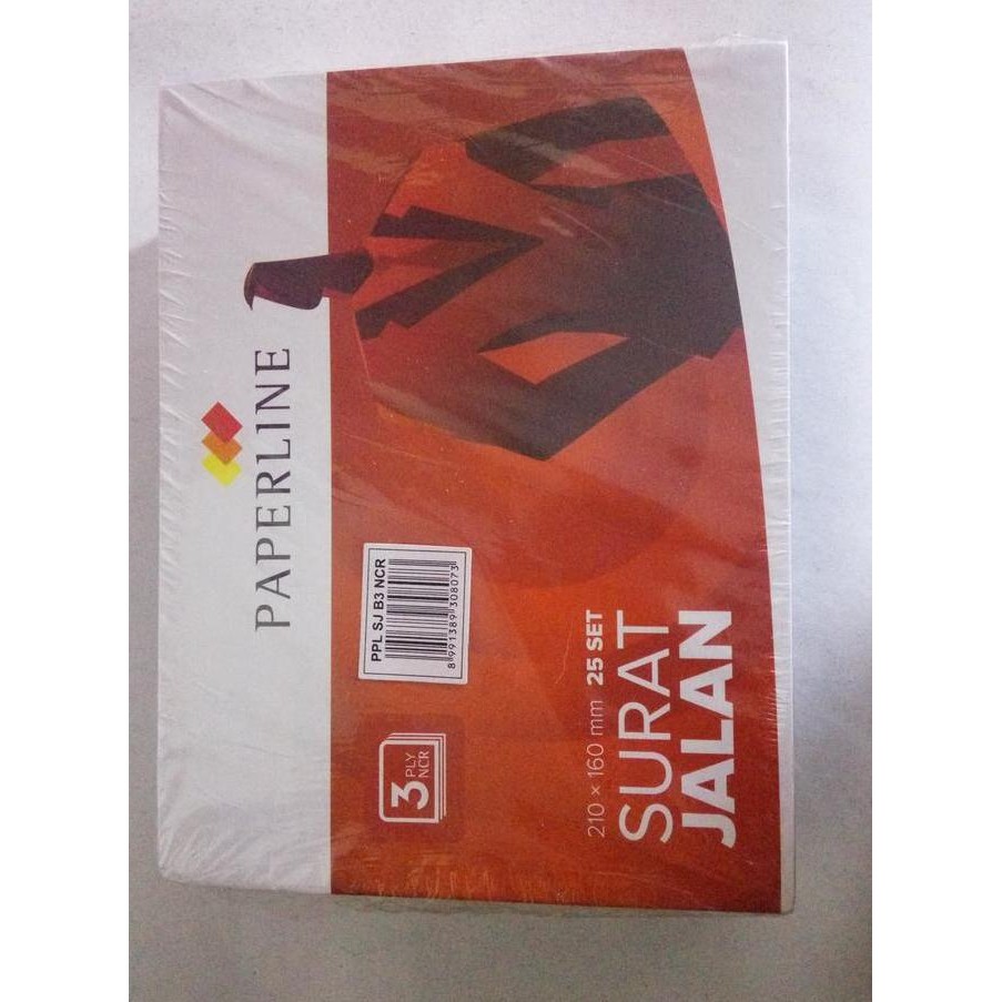 

DISKON! SURAT JALAN PAPERLINE 3 PLY 210X160MM | BUKU PENGIRIMAN 3 RANGKAP NCR