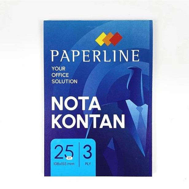 

DISKON! BUKU NOTA BON KECIL PAPERLINE 3 RANGKAP PACK ISI 10 BUKU
