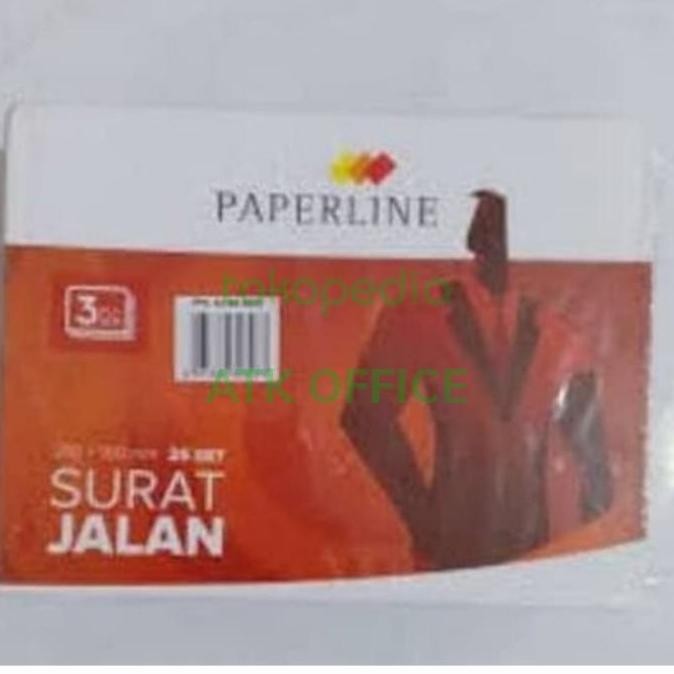 

DISKON! BUKU SURAT JALAN PAPERLINE 3 PLY 1 PACK ISI 10 PCS BON JALAN