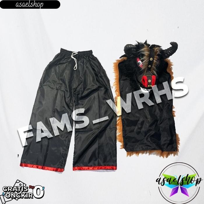 Set Angkong Dan Bantengan Mainan Anak Tradisional Murah