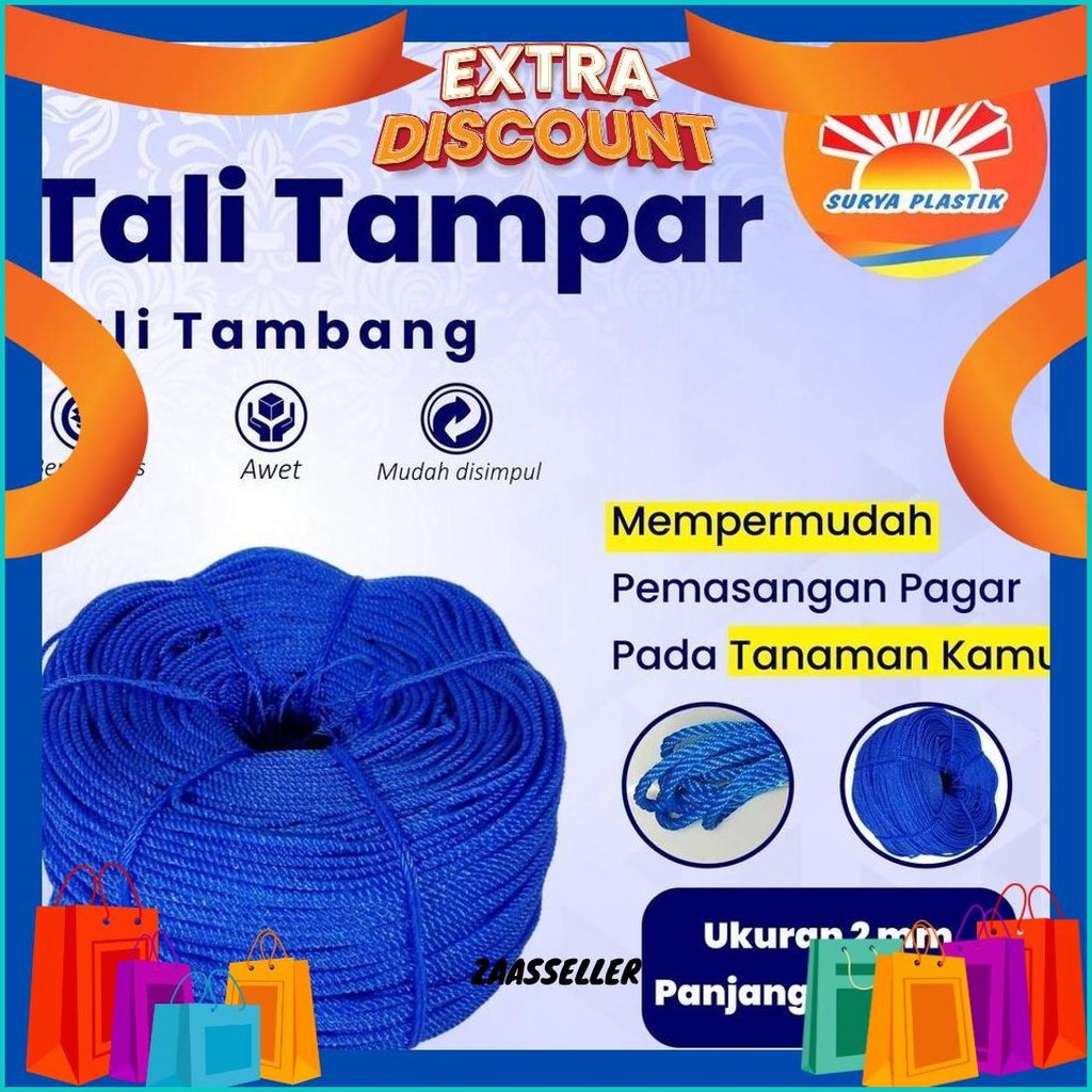 

Tali Tampar Ukuran 2Mm Panjang 220 Meter Original Produk