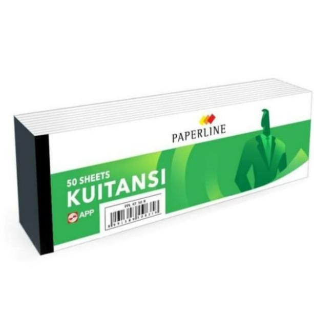 

DISKON! BUKU KWITANSI BESAR PAPERLINE ISI 50 LEMBAR - KERTAS HVS TEBAL