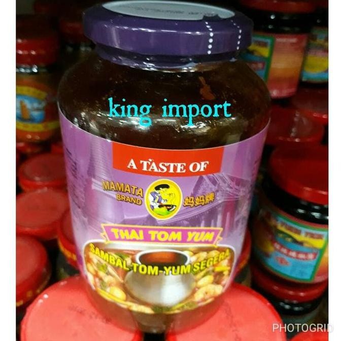 

DISKON! MAMATA THAI TOM YUM PASTE 500GR - BUMBU TOMYAM OTENTIK THAILAND