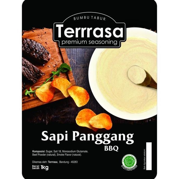 

DISKON! BUMBU TABUR BBQ RASA SAPI PANGGANG 1KG - SEASONING BBQ GURIH