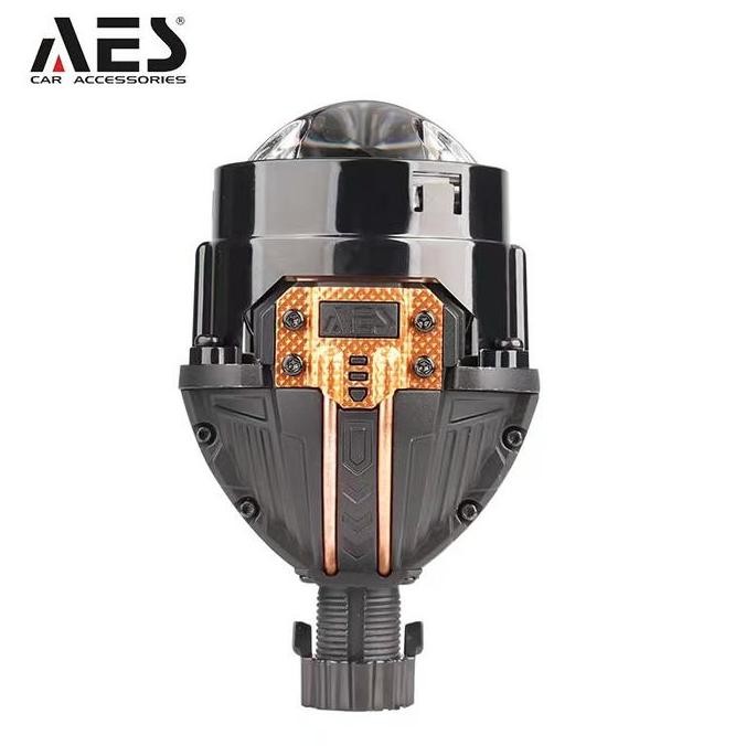 Biled Bi-Laser Projector Aes Turbo Tir 2.5 Inch 75 Watt Double Laser Car