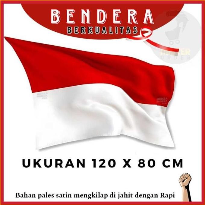 (Allthebest) Bendera Merah Putih 120 x 80-Bendera Merah Putih-BENDERA MERAH PUTIH BENDERA INDONESIA 