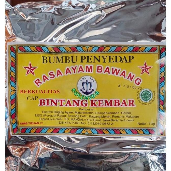 

DISKON! BINTANG KEMBAR BUMBU TABUR 1KG RASA AYAM BAWANG HALAL