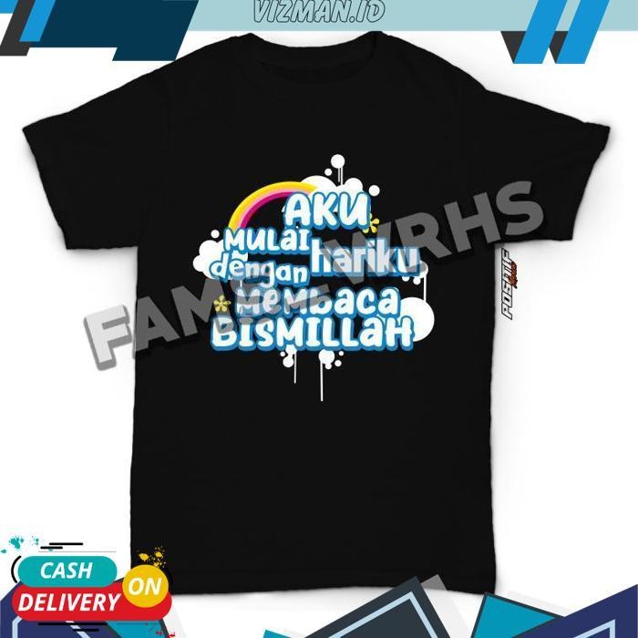 Baju Kaos Anak Islami Distro Laki Perempuan Ngaji Jawa Timur