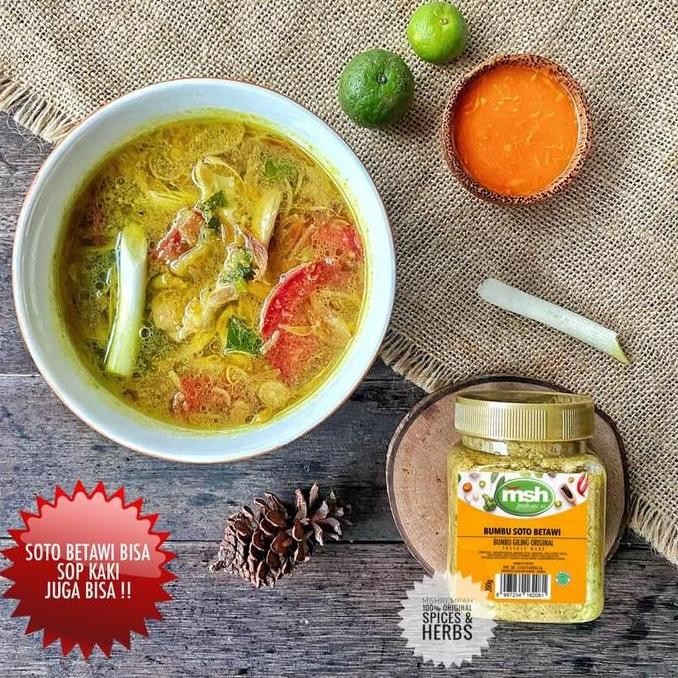 

DISKON! BUMBU SOTO BETAWI 200GR BUMBU KUAH ASLI