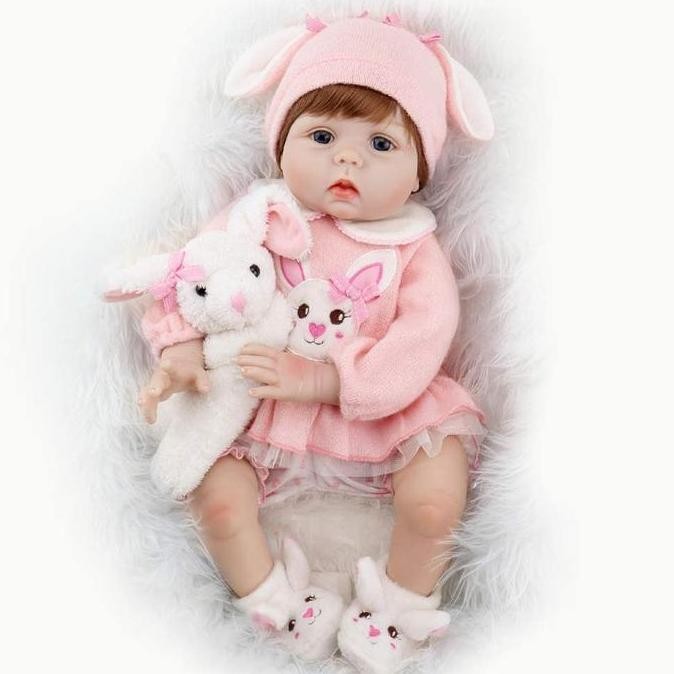 Aori Reborn Baby Doll Lifelike Realistic - Bunny Set