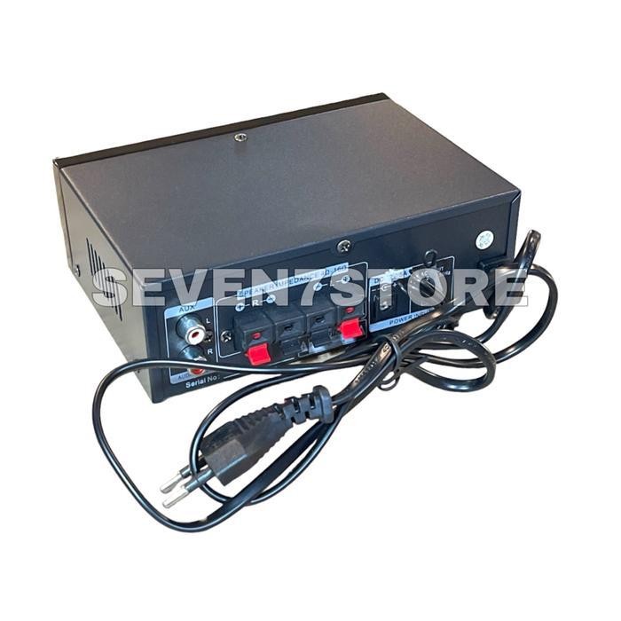 Power Amplifier Bluetooth Fleco D-05 Ampli Karaoke Mini Digital Stereo Mixer