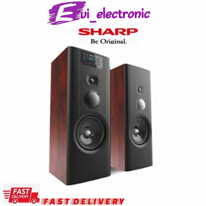 SHARP ACTIVE SPEAKER CBOX-D805WR | CBOXD805WR Berkualitas Terbaru