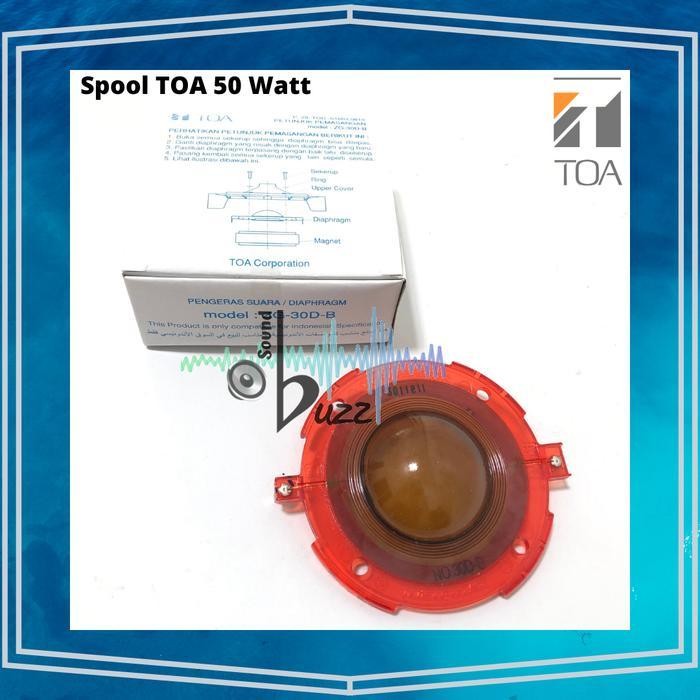 Spool Toa Spul Toa ZG 30D B ORIGINAL TOA - 50 Watt