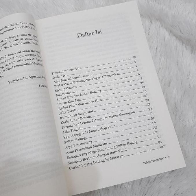 BABAD TANAH JAWI MULAI DARI NABI ADAM SAMPAI TAHUN 1647