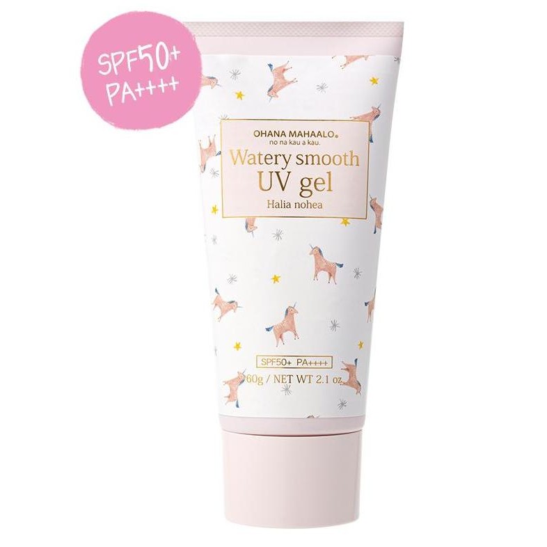TERMURAH - Ohana Mahaalo Watery Smooth UV Gel Halia Nohea SPF50+ PA++++ 60gr Gel UV untuk Wajah & Tu