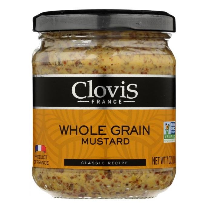 

Clovis France Whole Grain Reims Mustard 200 Gr | Saus Mastard Gandum LM
