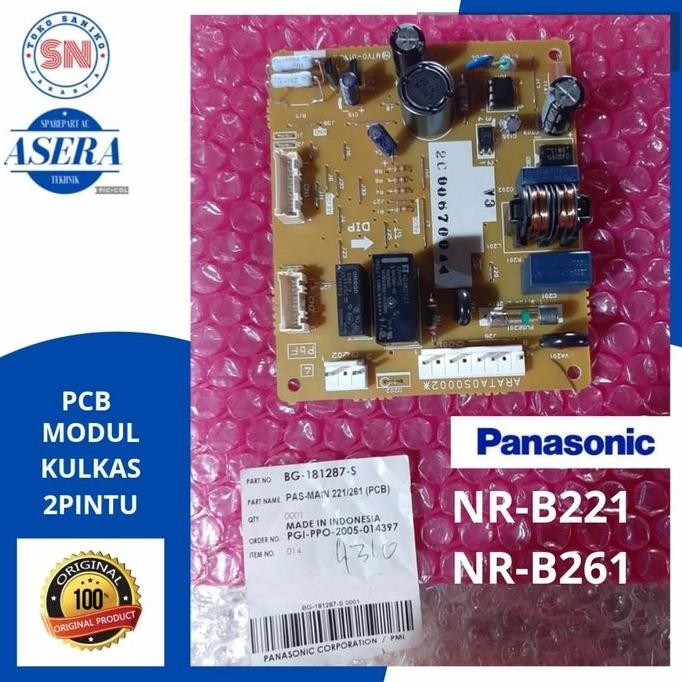 BEBAS ONGKIR - PCB MODUL KULKAS PANASONIC 2 PINTU ORIGINAL NR-B221 DAN NR-B261