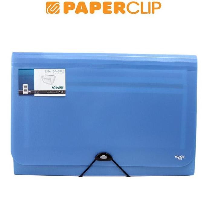 

TERBARU - EXPANDING FILE BANTEX 3602 FOLIO 11 COBALT BLUE