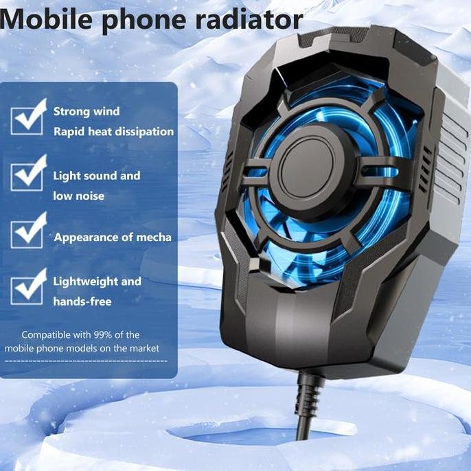 Radiator Tahan Kipas Pendingin Mini Ponsel Game Pendingin Kipas Pendingin Gamepad HARGA KHUSUS