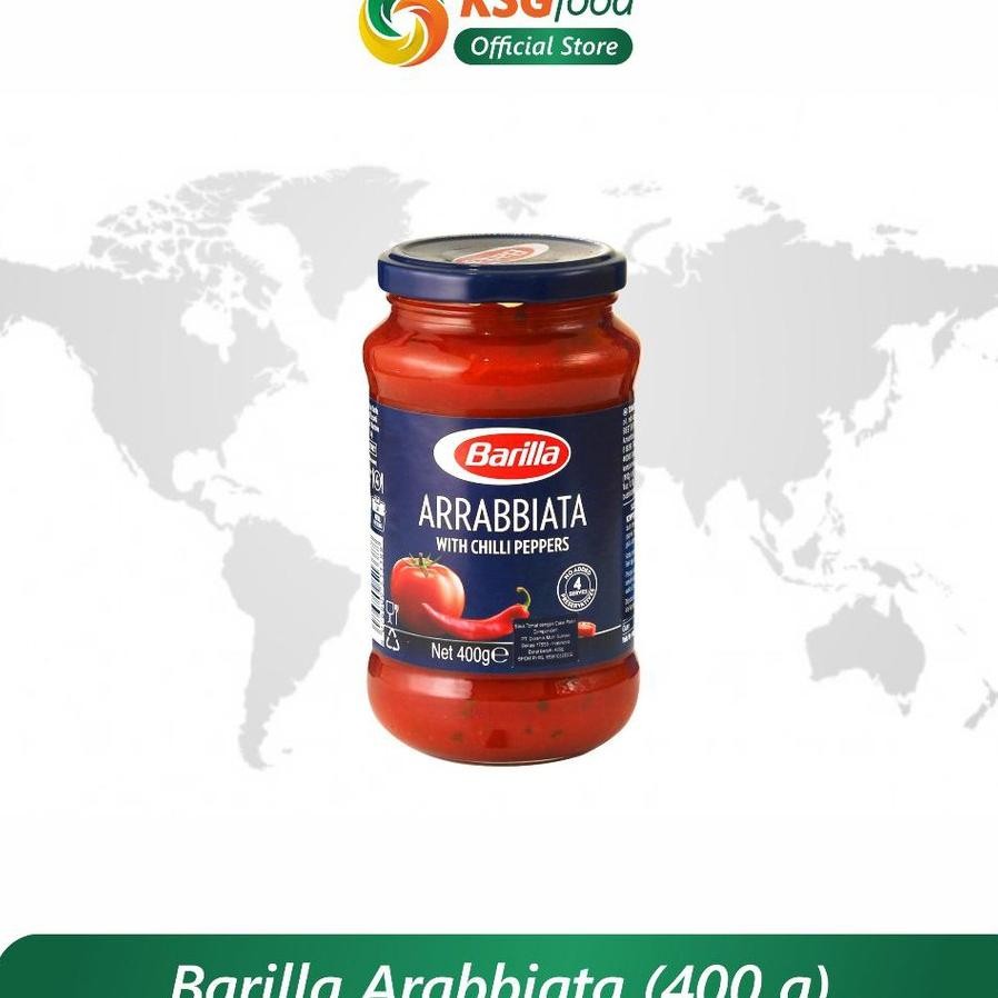 

Barilla Arrabiata Pasta Sauce Saus Pasta 400Gr