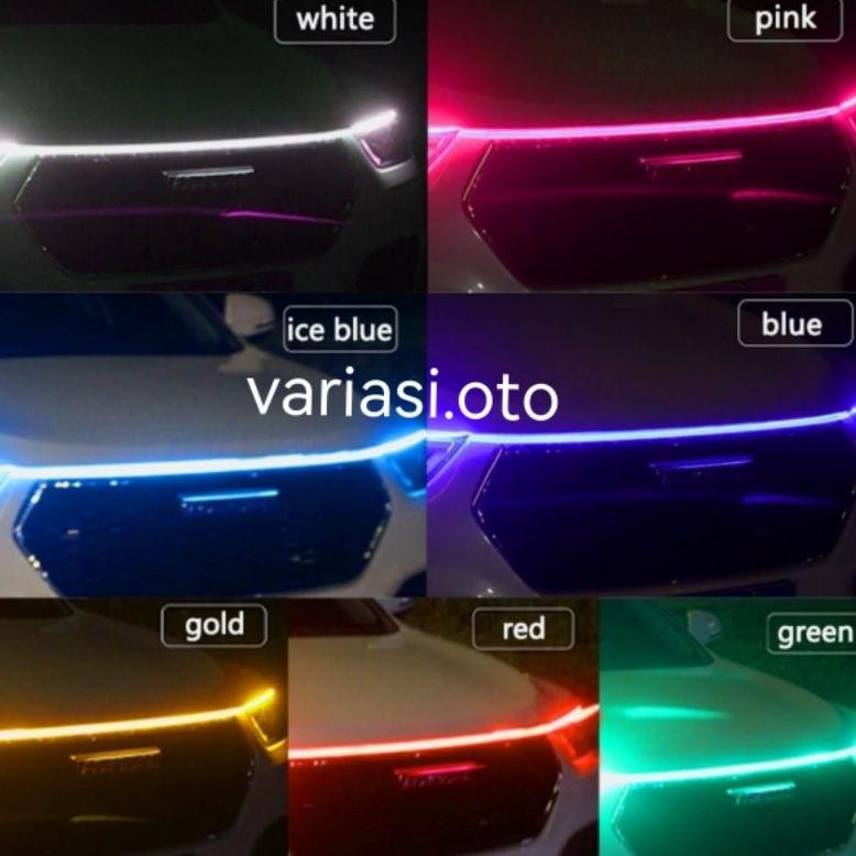 LAMPU STRIP LED FLEKSIBEL UNIVERSAL DEKORASI MOBIL LAMPU STRIP NEON 12V