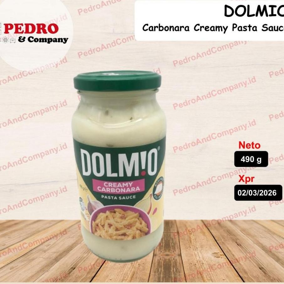 

Dolmio Carbonara Creamy Pasta Sauce Gram Saus Karbonara Krim