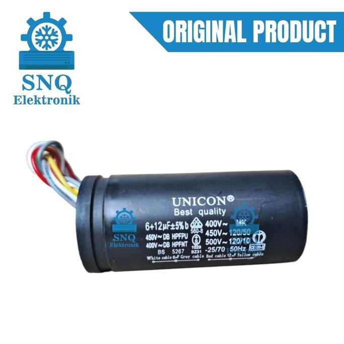 Kapasitor mesin cuci electrolux dua tabung - Capasitor mesin cuci 2 tabung Electrolux kabel 4 DISKON