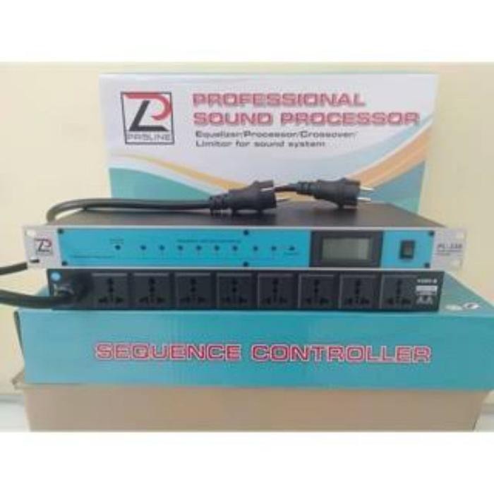 Power Sequencer Pasline PL-338 PL 338 Pasline PL338 Power 8 Channel