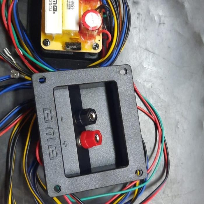 BMB Terminal Box Speaker Plus Crossover 3way N Kabel Siap Pakai...