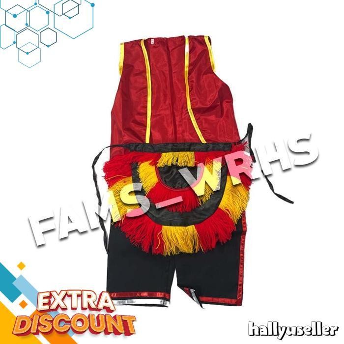 Baju Setelan Ganongan Anak Dewasa Celana Rompi Ganongan Dan Jaranan Budaya