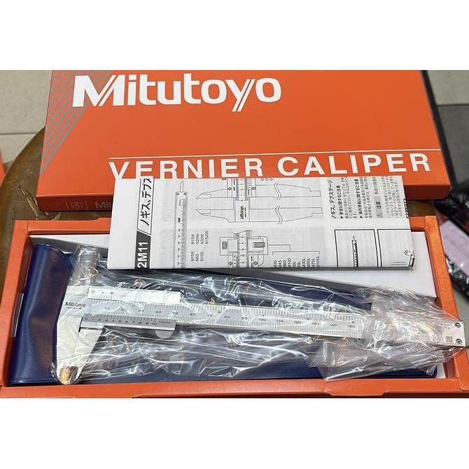 

Jangka Sorong Manual Mitutoyo 530-104 6Inch (0.05) Orignal Jpn