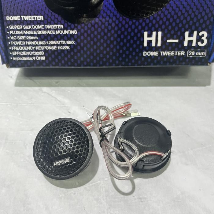 Tweeter Hifine HI H3 tweeter mobil ORIGINAL