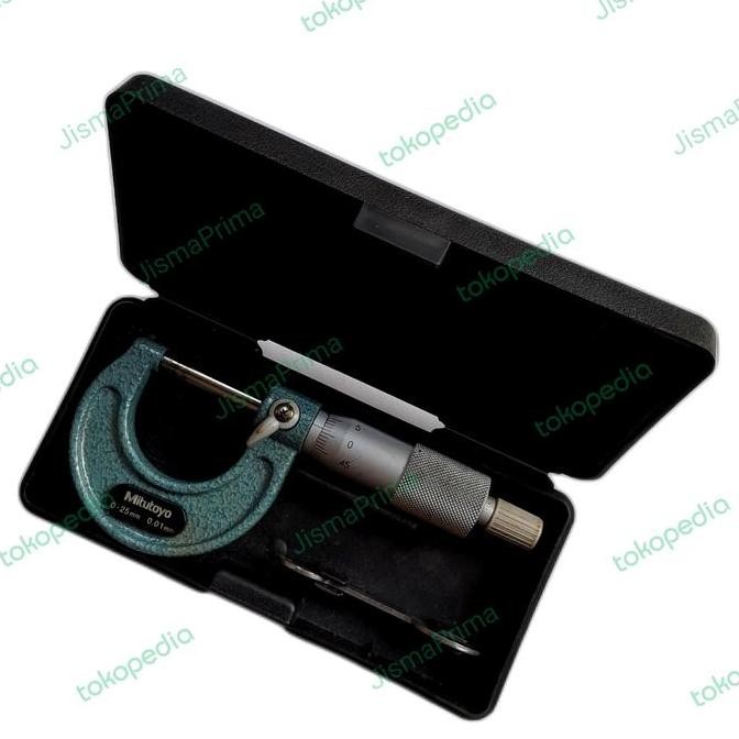 Micrometer Micrometer Mitutoyo Manual Micrometer Mitutoyo 0-25 25-50 Termurah