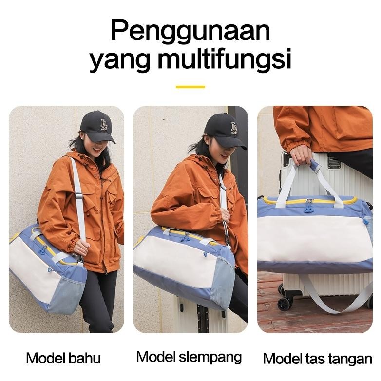 Jzr suitcase Tas Duffel Travel per olahraga, tas olahraga,  tas travel  Lipat Travel Bag Duffel Besa