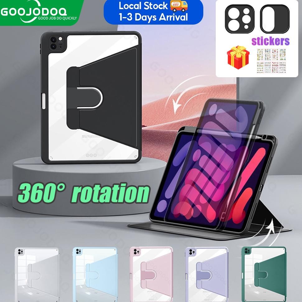 Premium Goojodoq 2021 Ipad Case 360 Degree Rotating For Ipad Mini 6 Casing Ipad For Ipad Pro 11 2020