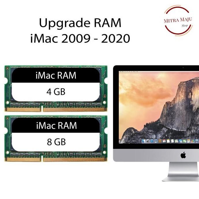 BEBAS ONGKIR - RAM iMac 21.5 27 Inch 2011 2012 2013 2014 2015 2017 2019 4GB 8GB 16GB