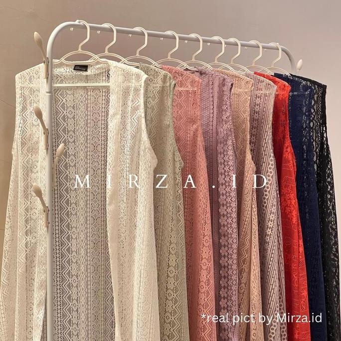 Outer Brokat Kondangan Tanpa Lengan Premium