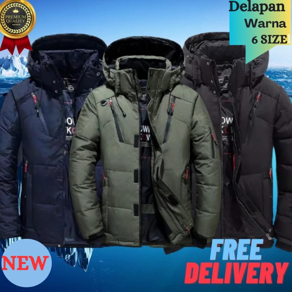 [JAKET MANTUL 2021] Jaket winter pria/Jaket tebal/Jaket musim dingin/Jaket waterprof/jaket pria/jake