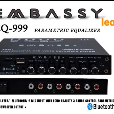 PREAMP MOBIL EQ 999 (FREE 2 PC MIC) PARAMETRIC EQUALIZER EMBASSY