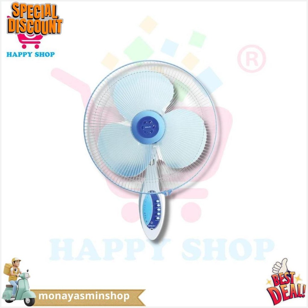 Miyako Kipas Angin Dinding (Wall Fan) / Kaw-1689 Rc Cod