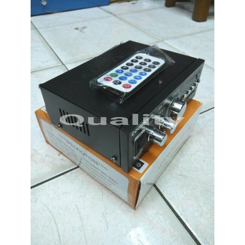 POWER AMPLIFIER COUSTIC CA-108 AC/DC 4 CHANNEL