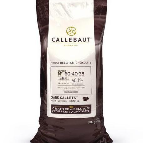 

TERMURAH - Callebaut dark callets Chocolate couvetuee 60% Coklat choco 500 gr
