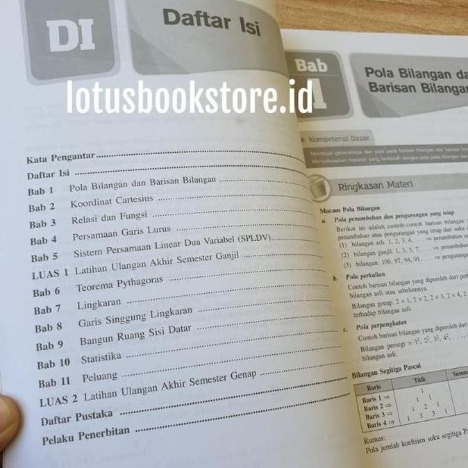 BUKU MANDIRI MATEMATIKA SMP KELAS 8 / KURIKULUM 2013 REVISI / ERLANGGA