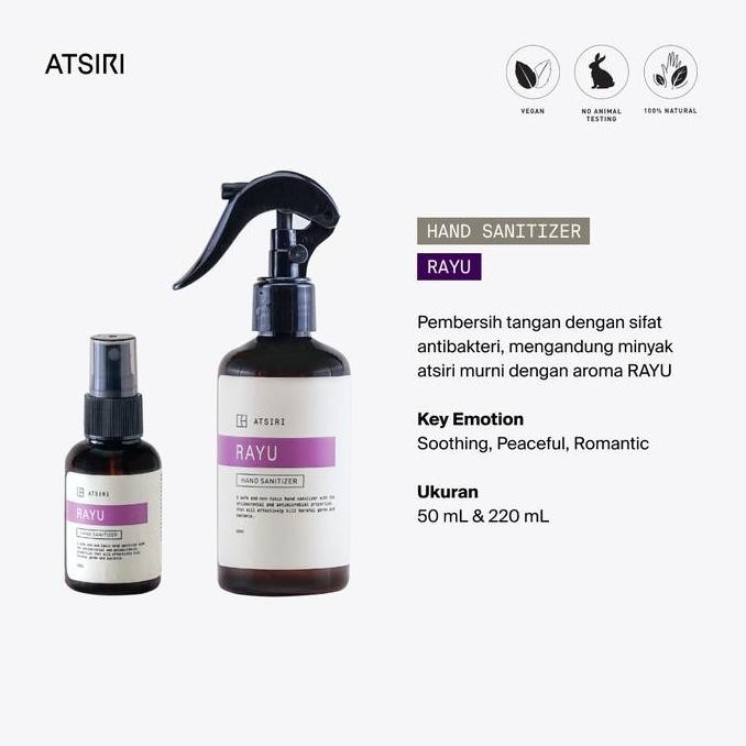 TERLARIS - ATSIRI Rayu Hand Sanitizer Pembersi Tangan