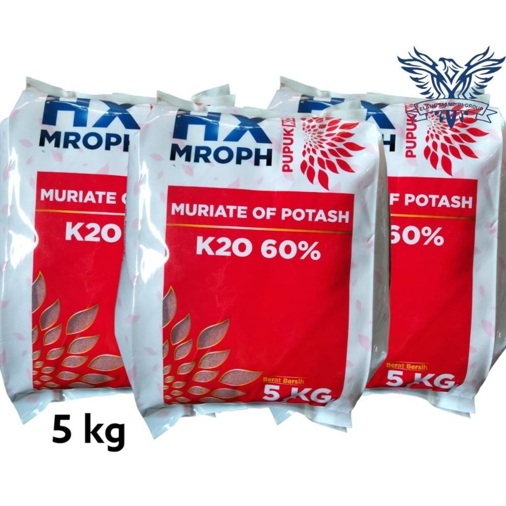 Mc_12 Kcl Hx Mroph 5 Kg Pupuk K2O (Kalium) 60% Meningkatkan Hasil Dan Kualitas Panen Dgw Hextar Fert