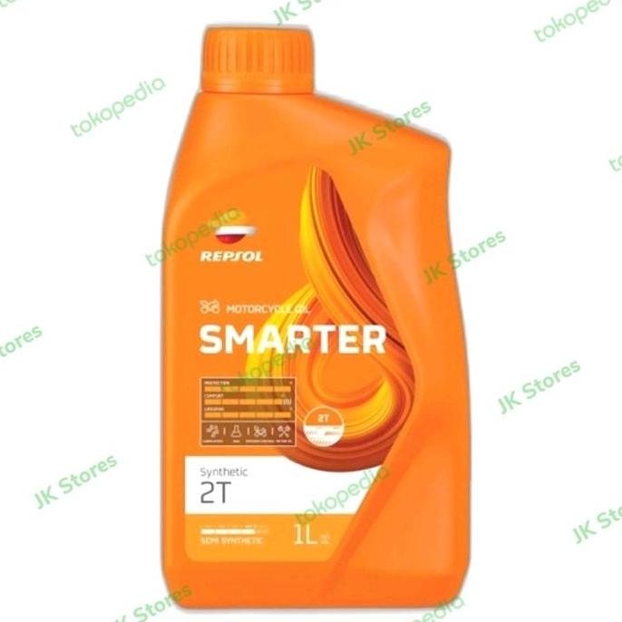TERLARIS - Oli Samping Repsol / Repsol 2T Smarter Synthetic - 1L