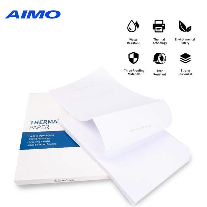 

TERMURAH - AIMO Thermal Paper A4 M08E/Tattoo Paper Compatible with AIMO M08F M08ES