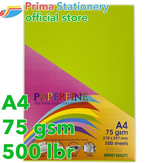 

NEW Kertas HVS Warna Paperfine/Rim ( Warna Cyber )