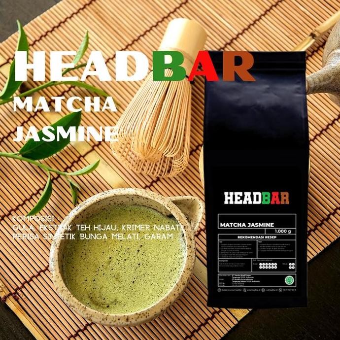 

Headbar Powder Matcha Jasmine 1000 Gram (Mine)