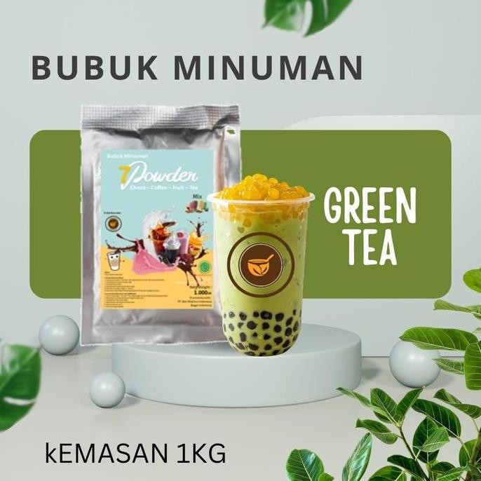 

Bubuk Minuman Green Tea Matcha Mix 1Kg - Serbuk Green Tea Powder Drink (Mine)